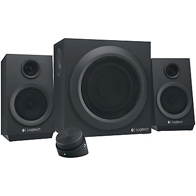 Logitech Z333 Multimedia 80W Speakers, Black